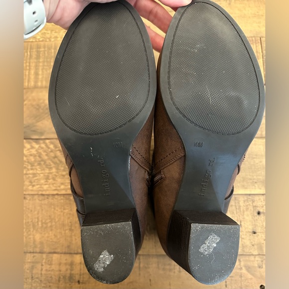 Indigo RD Women's Ankle Buckle Strap Boots - Size 10 - Picture 7 of 8